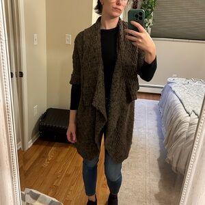 Brown wool sweater - Classiques Entier